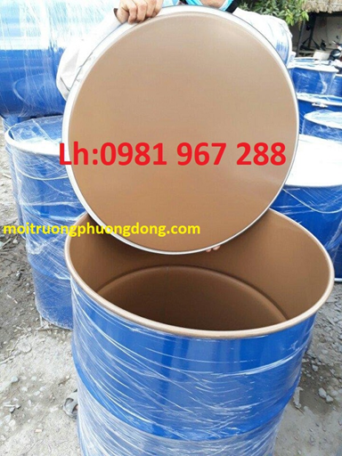 Phuy sắt 220 lít nắp mở.jpg